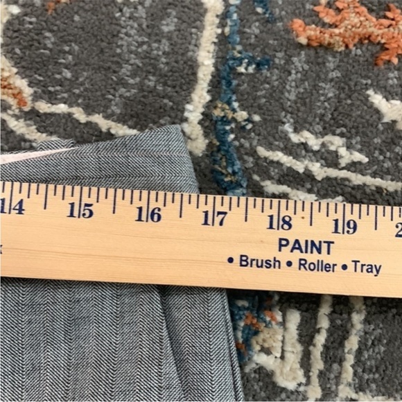 Gap Vintage Stretch Womens Sz 10 Pants Gray Brown Black Wool‎ Blend Lined - Picture 9 of 9